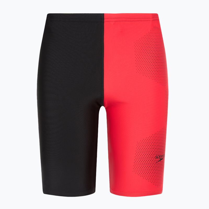 Плавки дитячі Speedo Tech Placement Jammer black/red