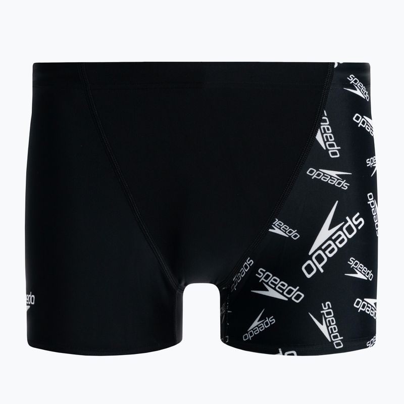Плавки чоловічі Speedo Allover V-Cut Aquqshort чорні 68-09734F392