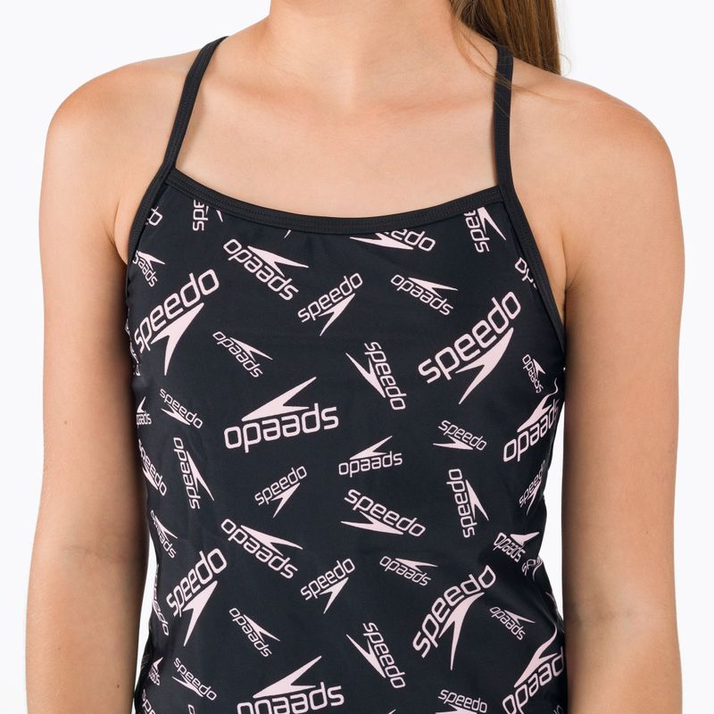 Купальник роздільний дитячий Speedo Printed Tie-Back Tankini чорний 68-12380F390 7