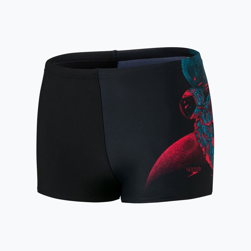 Плавки дитячі Speedo Placement Digital Aquashort чорні 68-33162F308 5