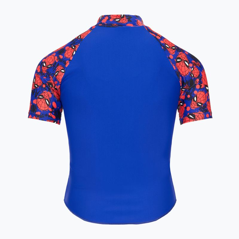 Футболка для плавання дитяча Speedo Spider-Man Sun Top blue/red 2
