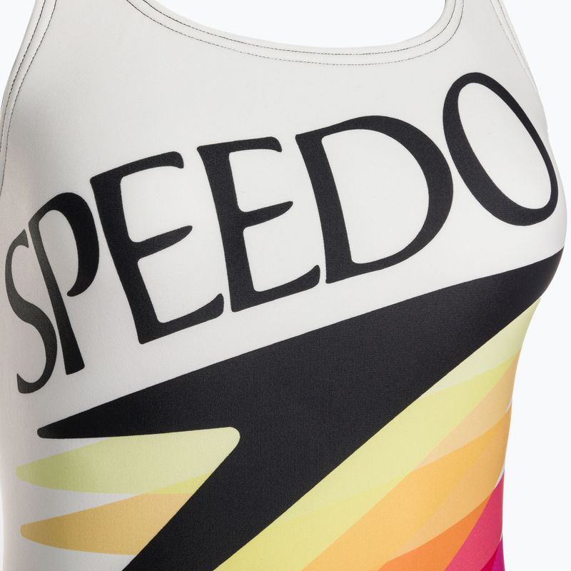 Купальник суцільний жіночий Speedo Retro Placement Medalist білий 68-12199G072 8