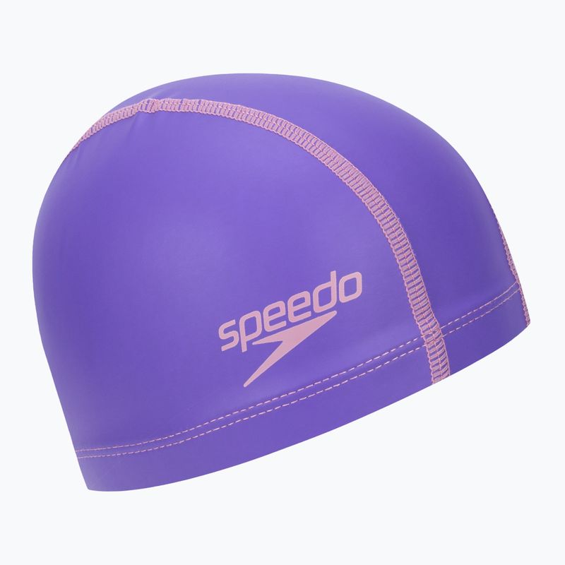 Шапочка для плавання дитяча Speedo Long Hair Pace Junior фіолетова 8-12808F949