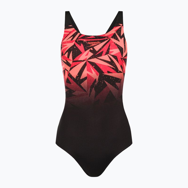 Купальник суцільний жіночий Speedo Hyperboom Placement Muscleback чорний 68-08694G715