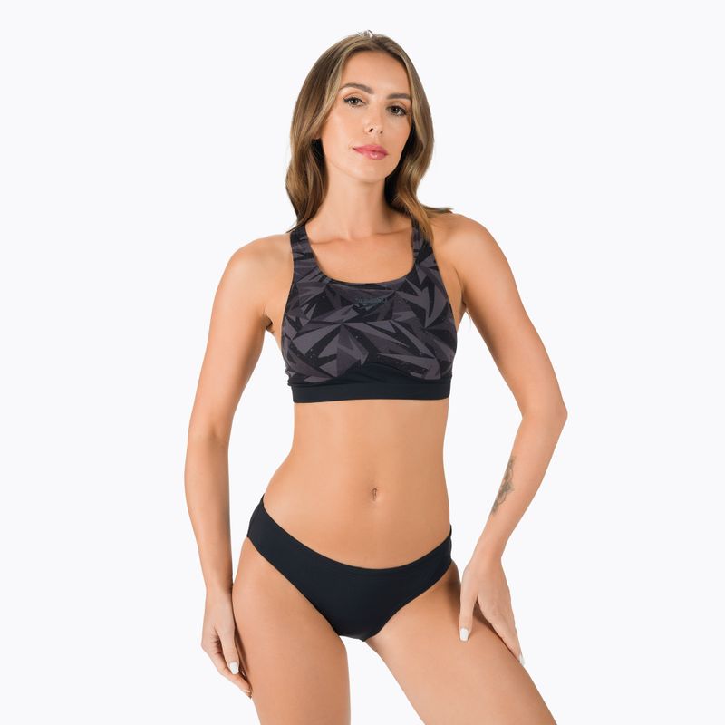 Купальник роздільний жіночий Speedo Hyperboom Bikini чорний 68-13469G718