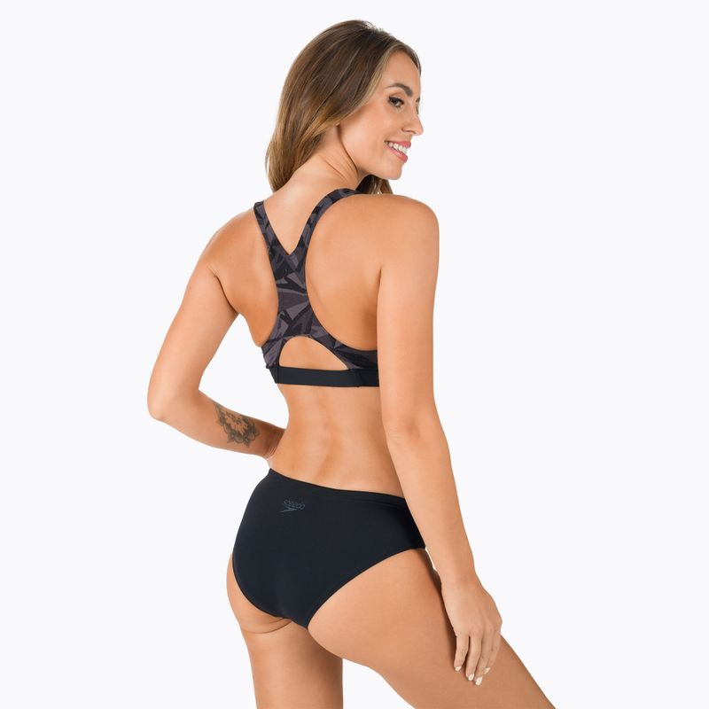 Купальник роздільний жіночий Speedo Hyperboom Bikini чорний 68-13469G718 3