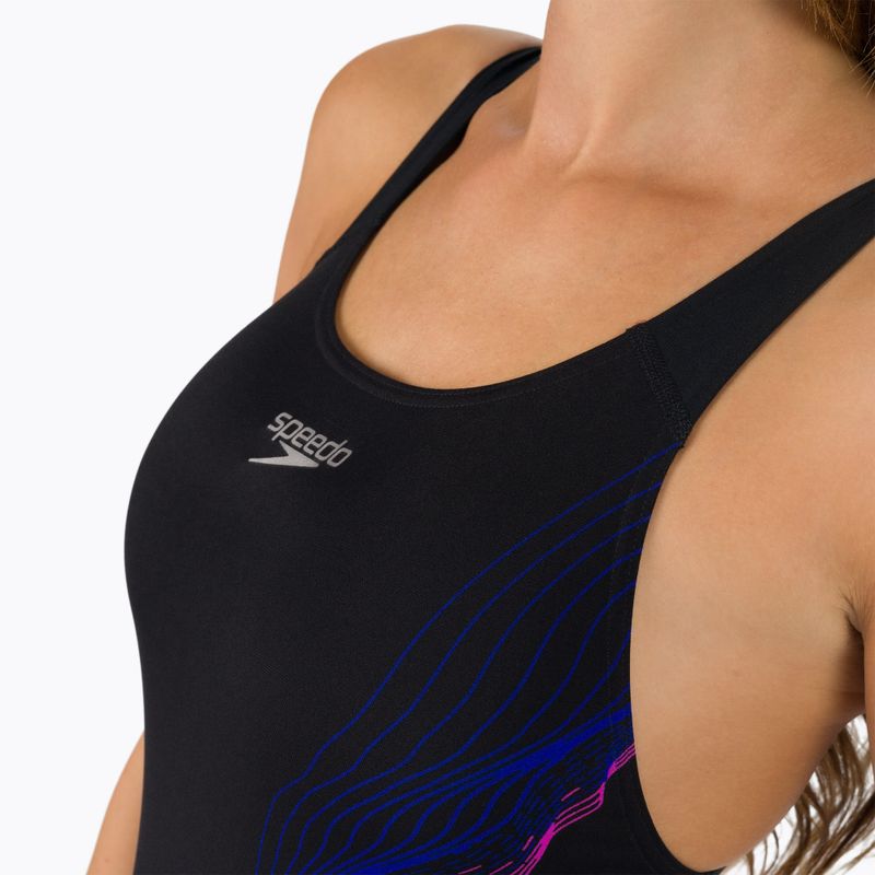 Купальник суцільний жіночий Speedo Placement Recordbreaker чорний 68-09015G634 12