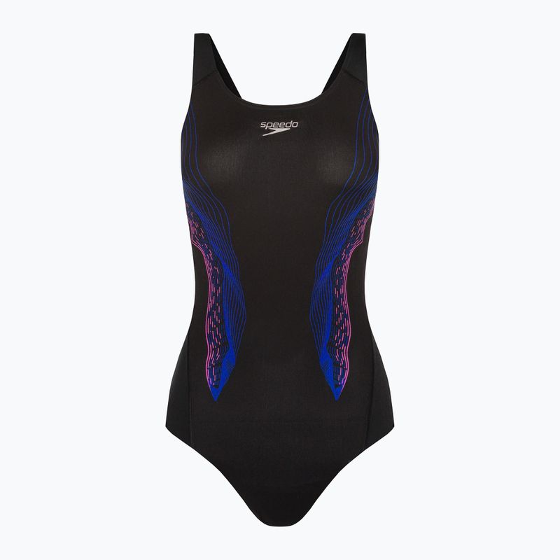 Купальник суцільний жіночий Speedo Placement Recordbreaker чорний 68-09015G634