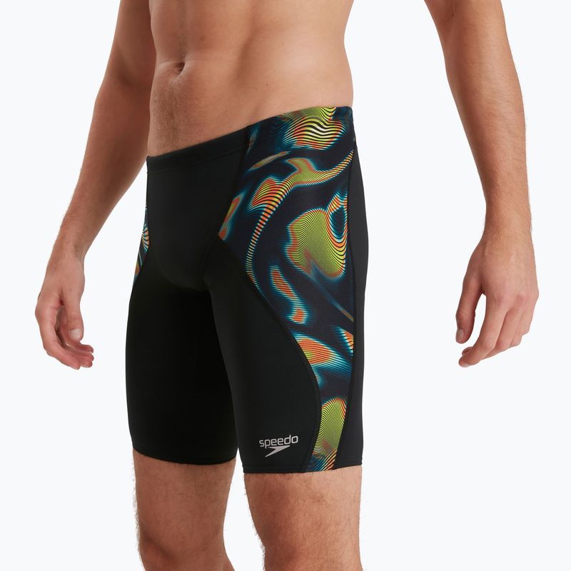 Плавки-джаммери чоловічі Speedo Allover Digital V-Cut Jammer чорні 68-10851G633 2
