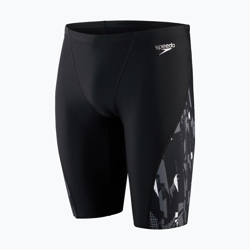 Плавки-джаммери чоловічі Speedo Allover V-Cut чорні 68-113679177