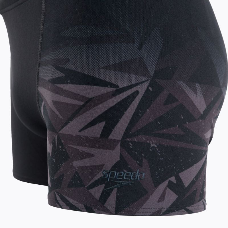 Плавки чоловічі Speedo HyperBoom V-Cut Aquashort black/siren red 3