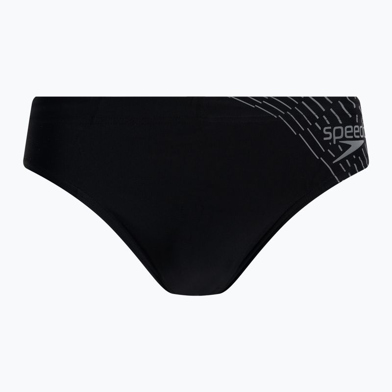 Плавки чоловічі Speedo Medley Logo 7cm Brief чорні 8-09739G692