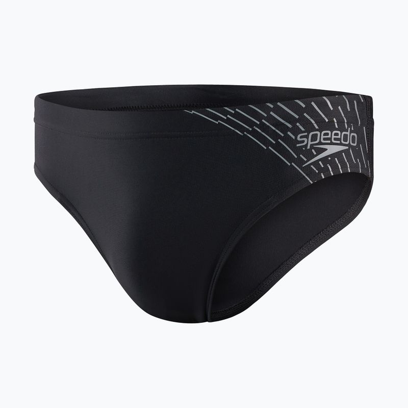 Плавки чоловічі Speedo Medley Logo 7cm Brief чорні 8-09739G692 4