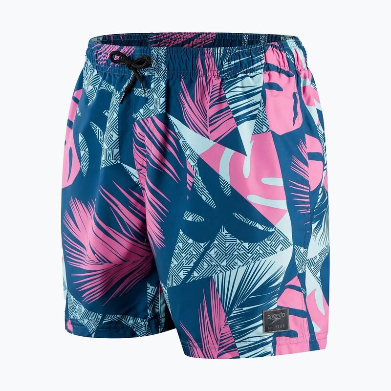 Шорти для плавання чоловічі Speedo Printed Leisure 16" кольорові 68-12837G654