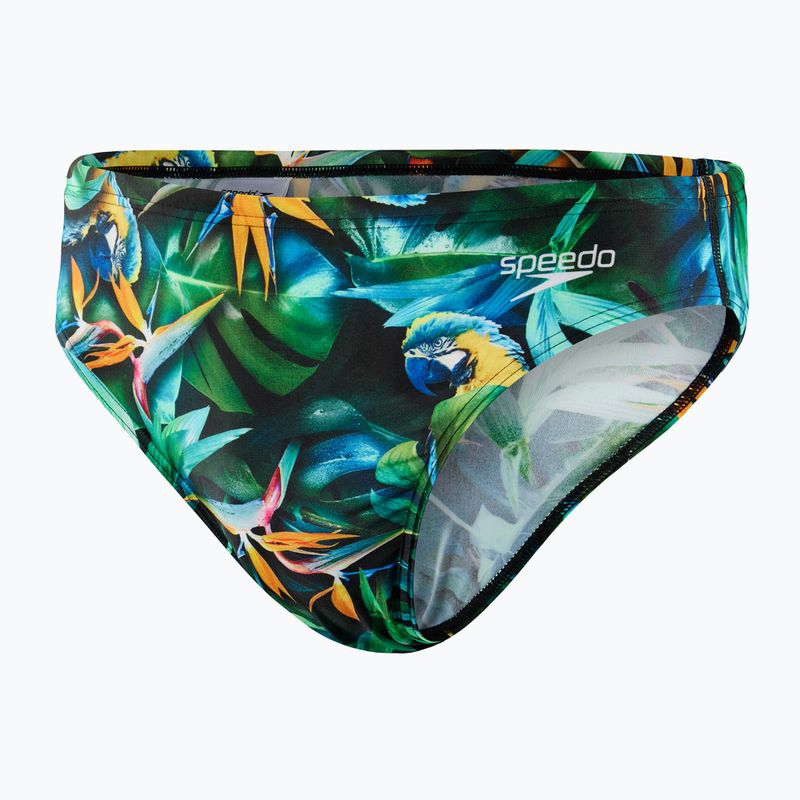 Плавки чоловічі Speedo Escape 5cm Brief зелені 68-13452G676
