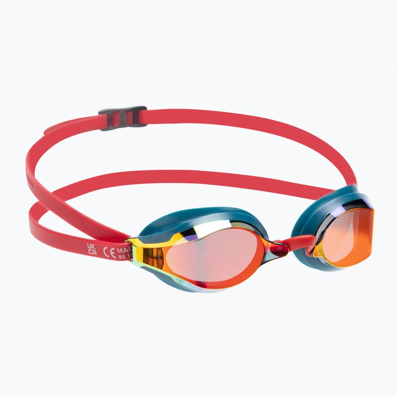 Окуляри для плавання Speedo Fastskin Speedsocket 2 Mirror phoenix red/nordic teal/fire gold 68-10897H216