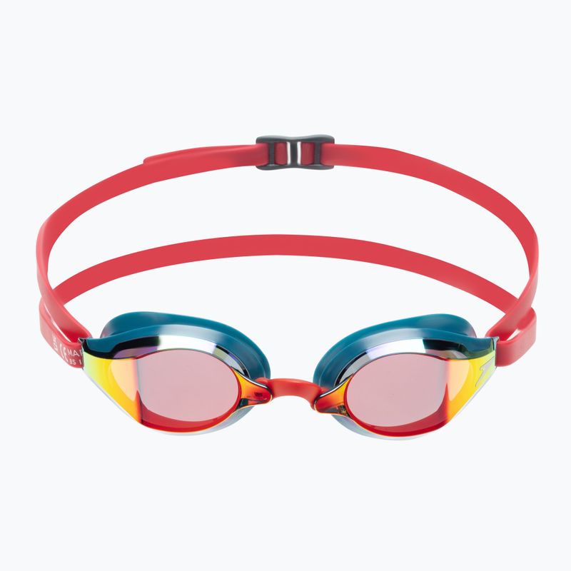 Окуляри для плавання Speedo Fastskin Speedsocket 2 Mirror phoenix red/nordic teal/fire gold 68-10897H216 2