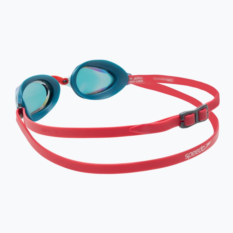 Окуляри для плавання Speedo Fastskin Speedsocket 2 Mirror phoenix red/nordic teal/fire gold 68-10897H216 4