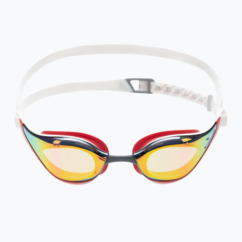 Окуляри для плавання Speedo Fastskin Pure Focus Mirror white/phoenix red/usa charcoal 68-11778H224 2
