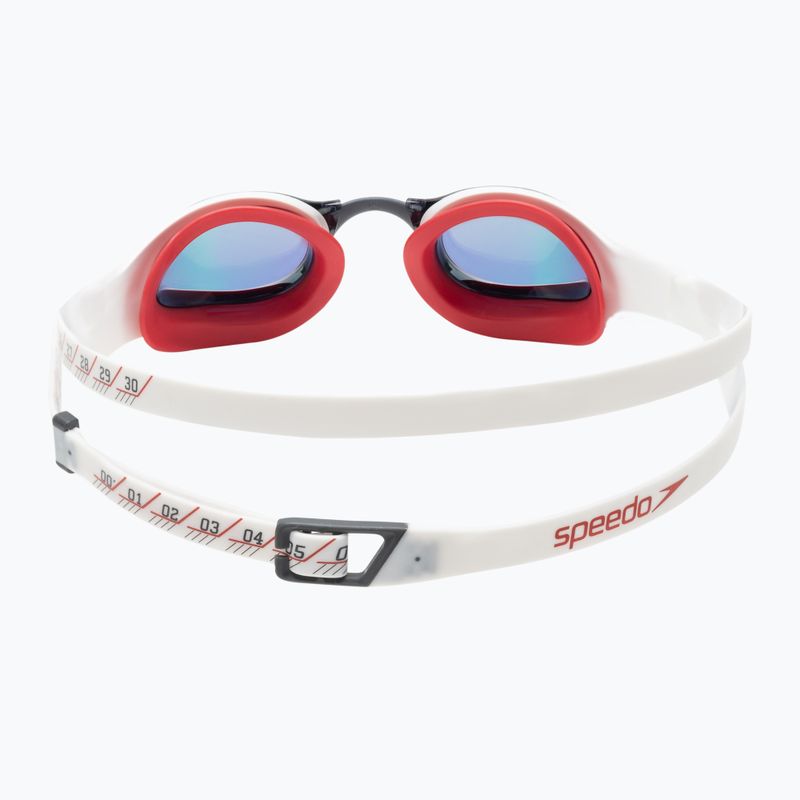 Окуляри для плавання Speedo Fastskin Pure Focus Mirror white/phoenix red/usa charcoal 68-11778H224 5