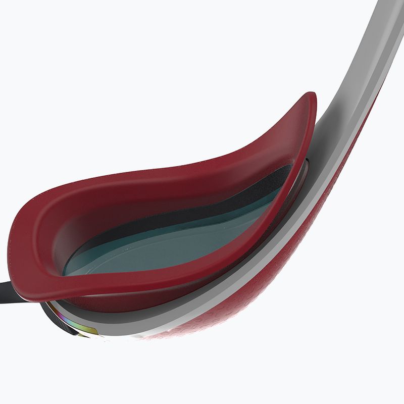 Окуляри для плавання Speedo Fastskin Pure Focus Mirror white/phoenix red/usa charcoal 68-11778H224 9