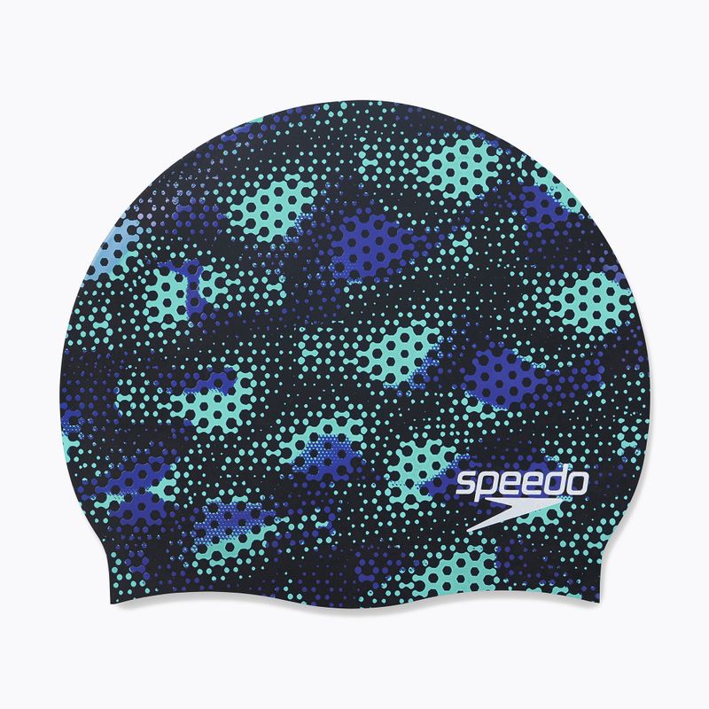 Шапочка для плавання дитяча Speedo Slogan Print чорна 68-08386 3