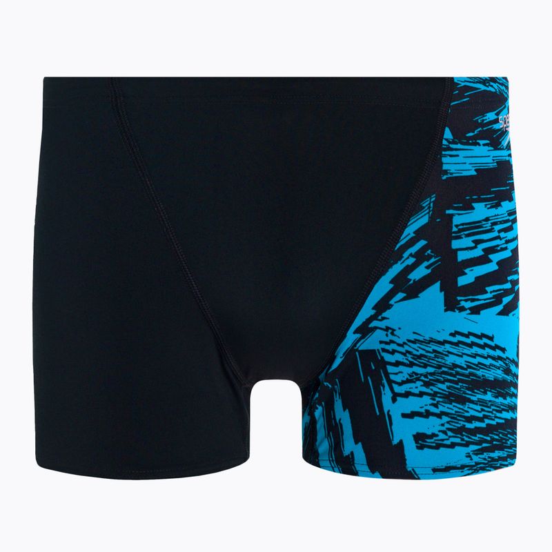 Плавки чоловічі Speedo Allover V-Cut Aqushort D812 чорні 68-09734D812