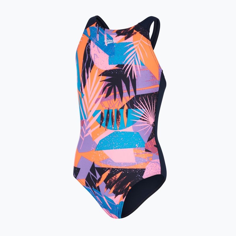 Купальник суцільний дитячийSpeedo Allover Pulseback кольоровий 68-12676 5