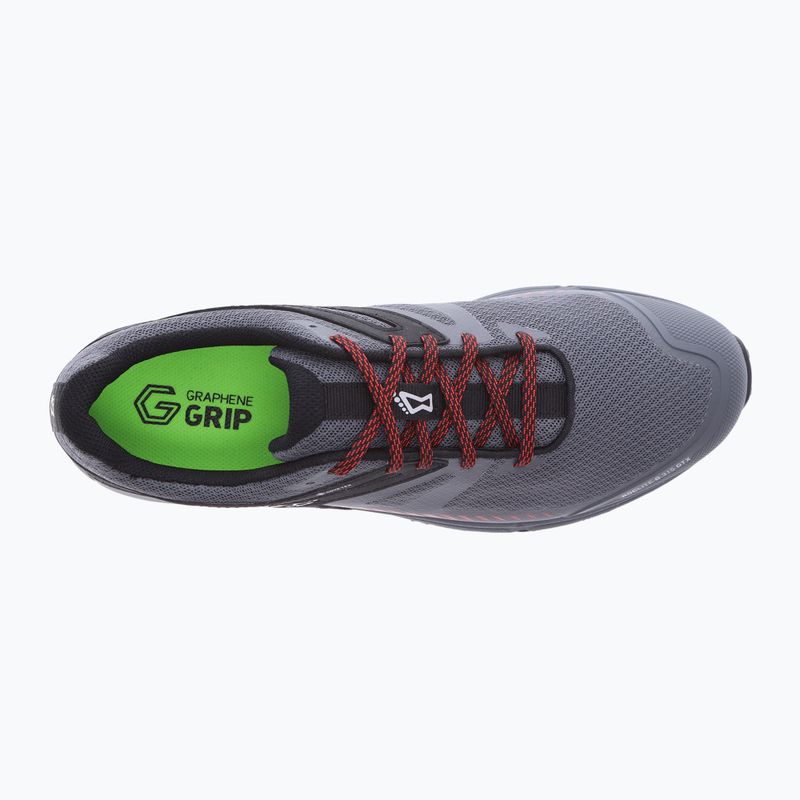 Кросівки для бігу чоловічі Inov-8 Roclite G 315 GTX V2 grey/black/red 16