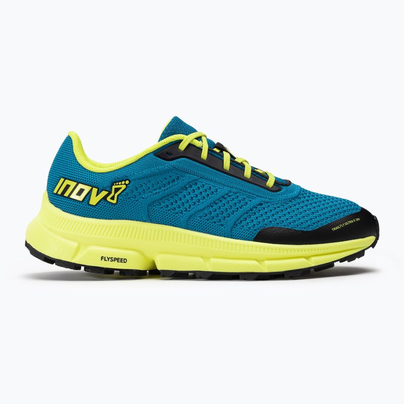 Кросівки для бігу чоловічі Inov-8 Trailfly Ultra G 280 blue/yellow 2