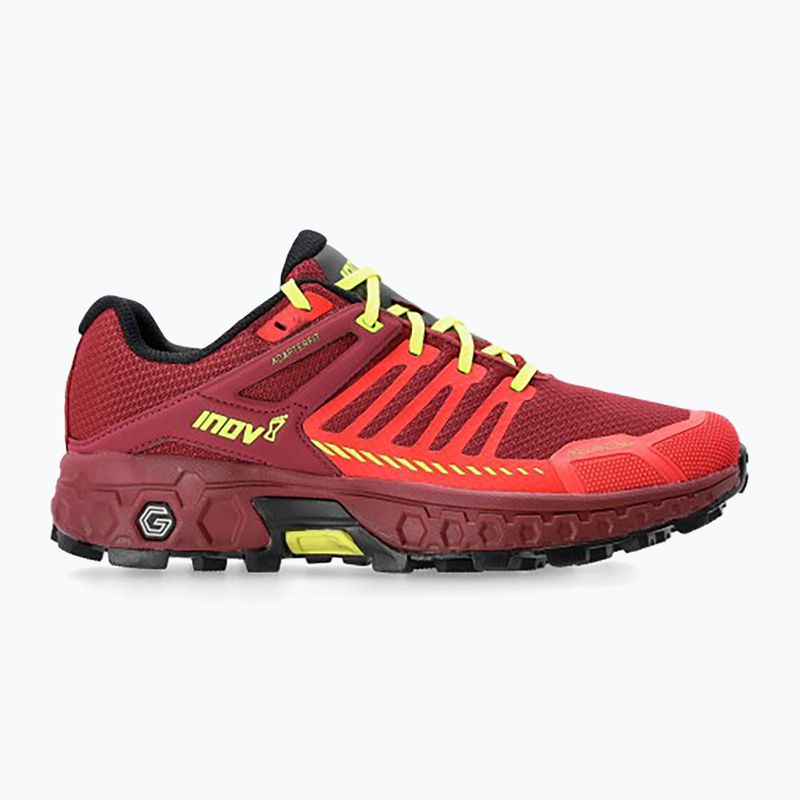 Чоловічі кросівки Inov-8 Roclite Ultra G 320 темно-червоні/червоні/жовті 8