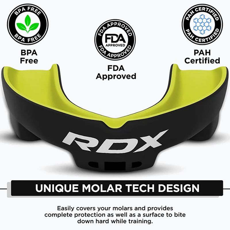 Захист щелепи RDX Mouth green 3