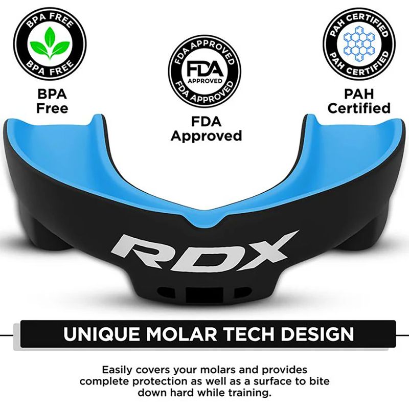 Захист щелепи RDX Mouth Guard blue 2