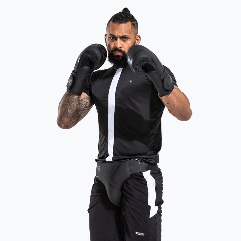 Рукавиці боксерські RDX T15 чорні BGR-F15MB-10OZ 8