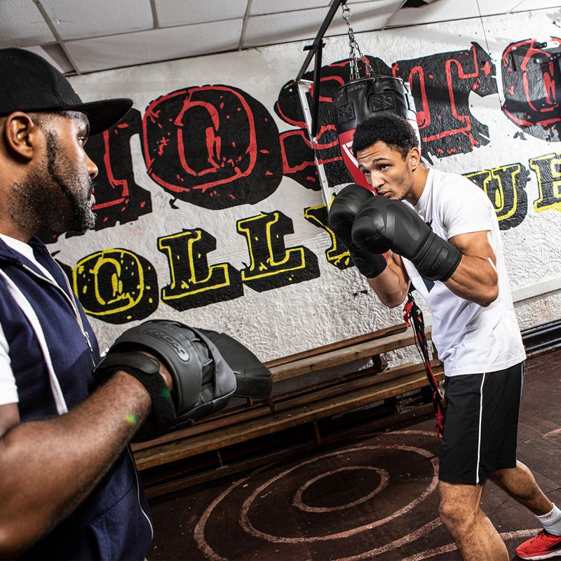 Рукавиці боксерські RDX T15 чорні BGR-F15MB-10OZ 11