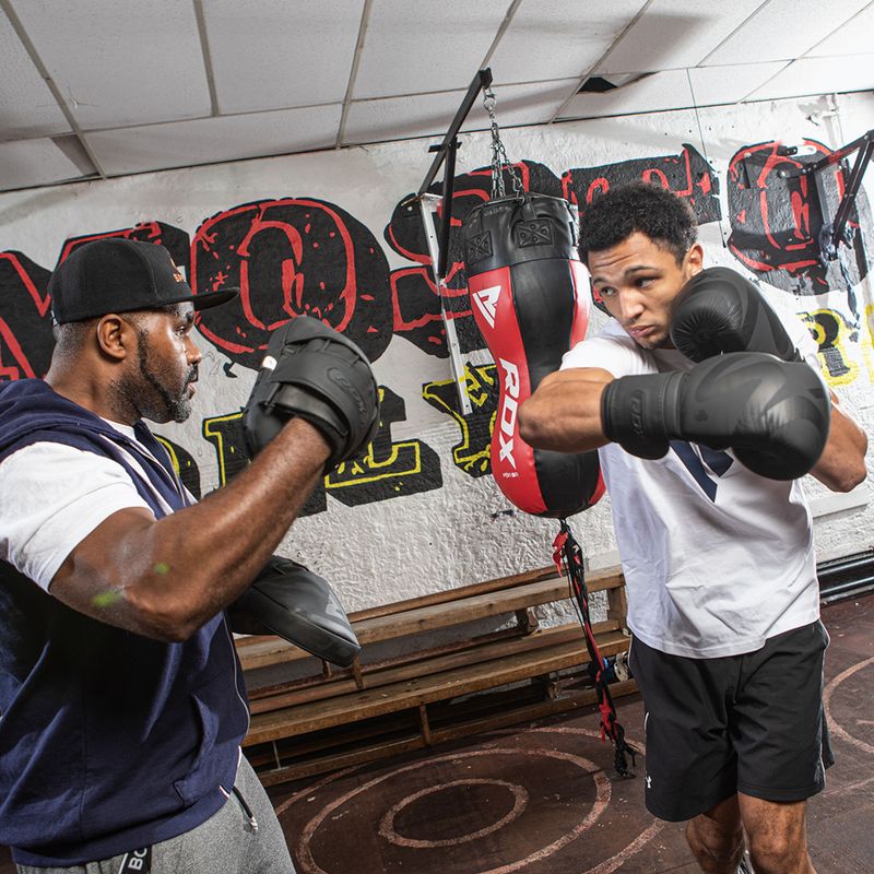 Рукавиці боксерські RDX T15 чорні BGR-F15MB-10OZ 12