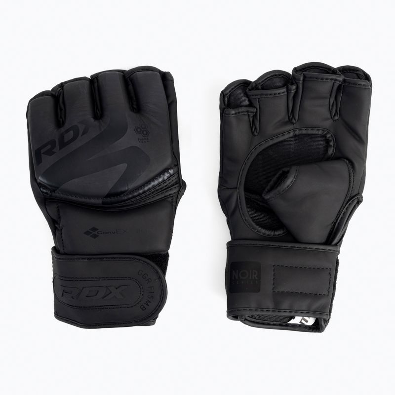 Рукавиці грепплінгові RDX Grappling Glove F15 чорні GGR-F15MB-XL