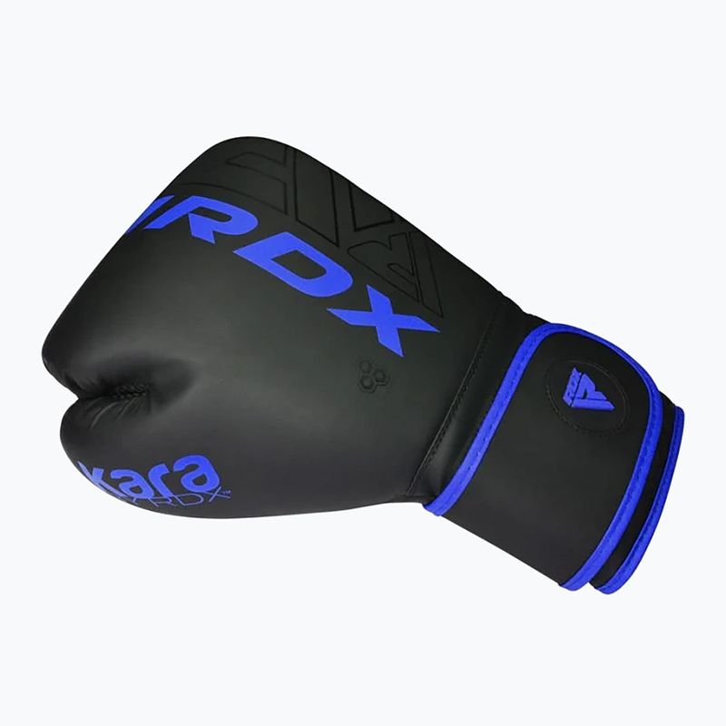 Рукавиці боксерські Rękawice RDX F6 blue 2