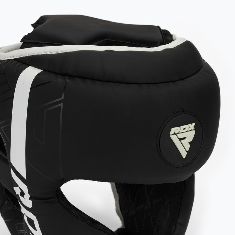 Шолом боксерський RDX F6 Kara Head Guard white 4