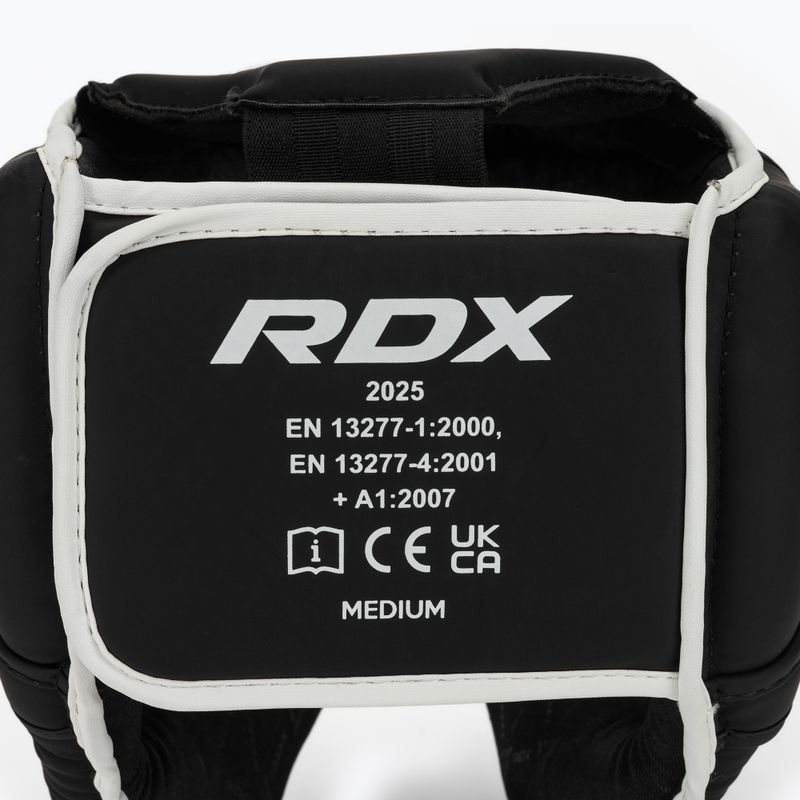 Шолом боксерський RDX F6 Kara Head Guard white 5