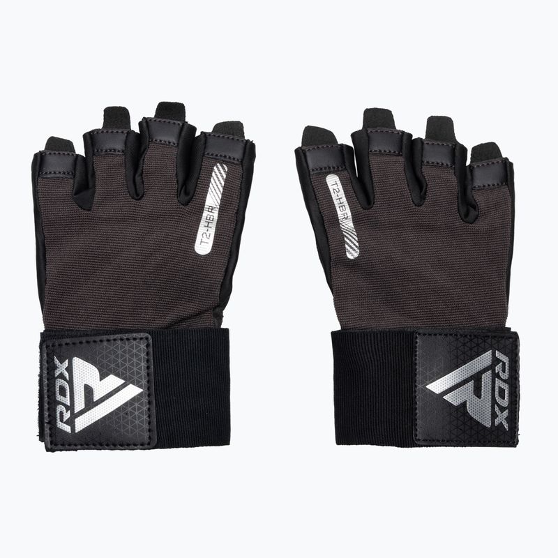 Рукавички для тренувань RDX T2 Half brown 2