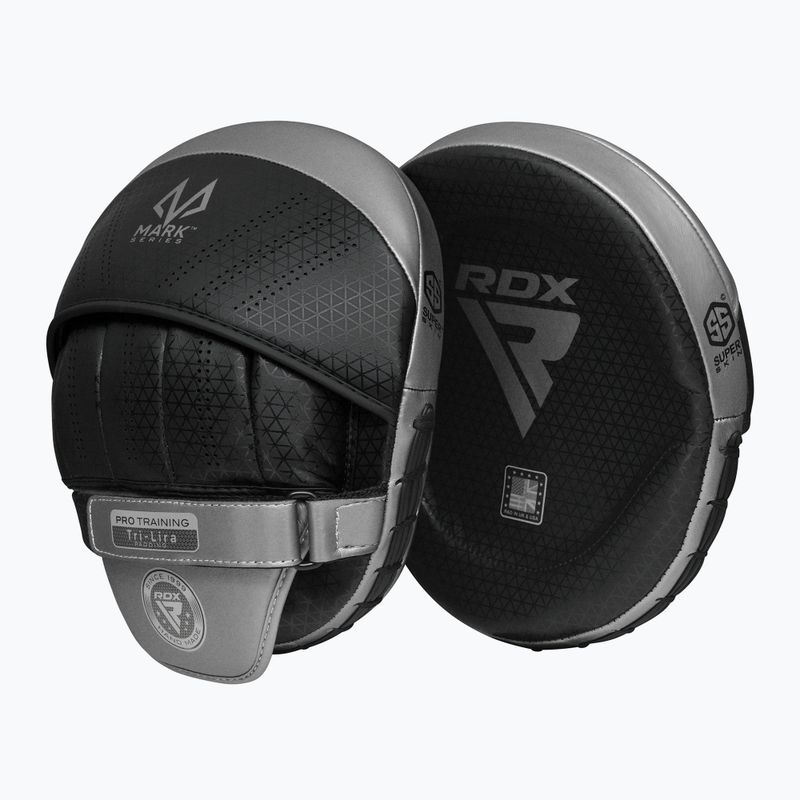 RDX L1 Mark Pro Boxing Training Pads сріблясті