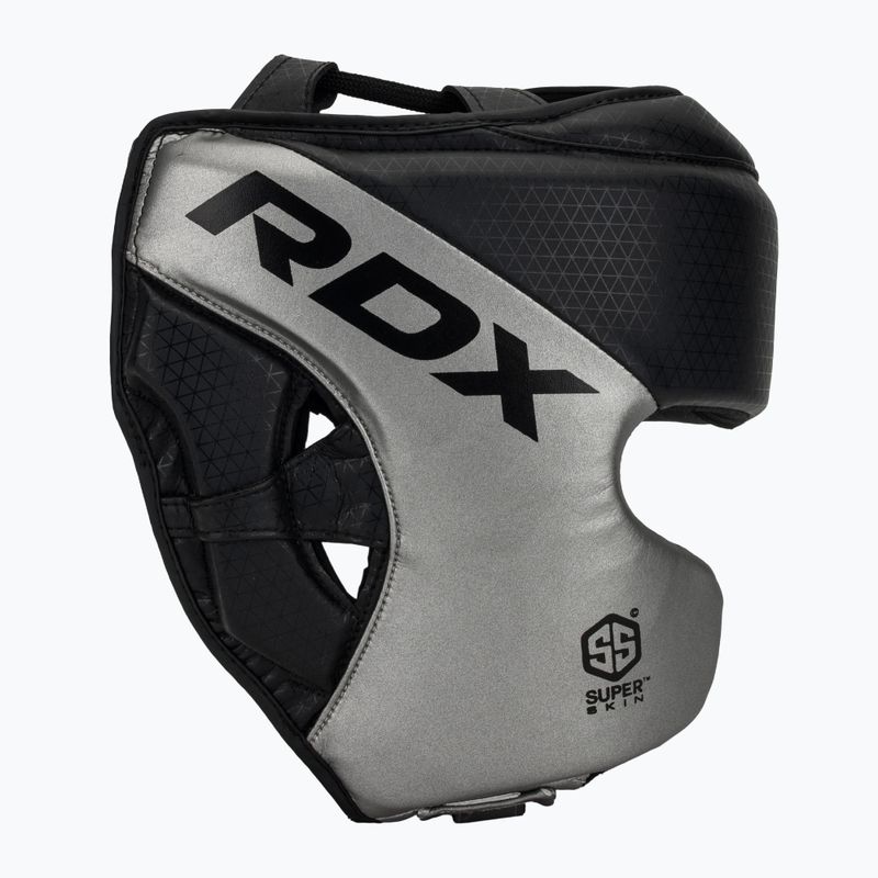 RDX L1 Mark Pro Cheek Boxing Helmet Training Head Guard сріблястий 2