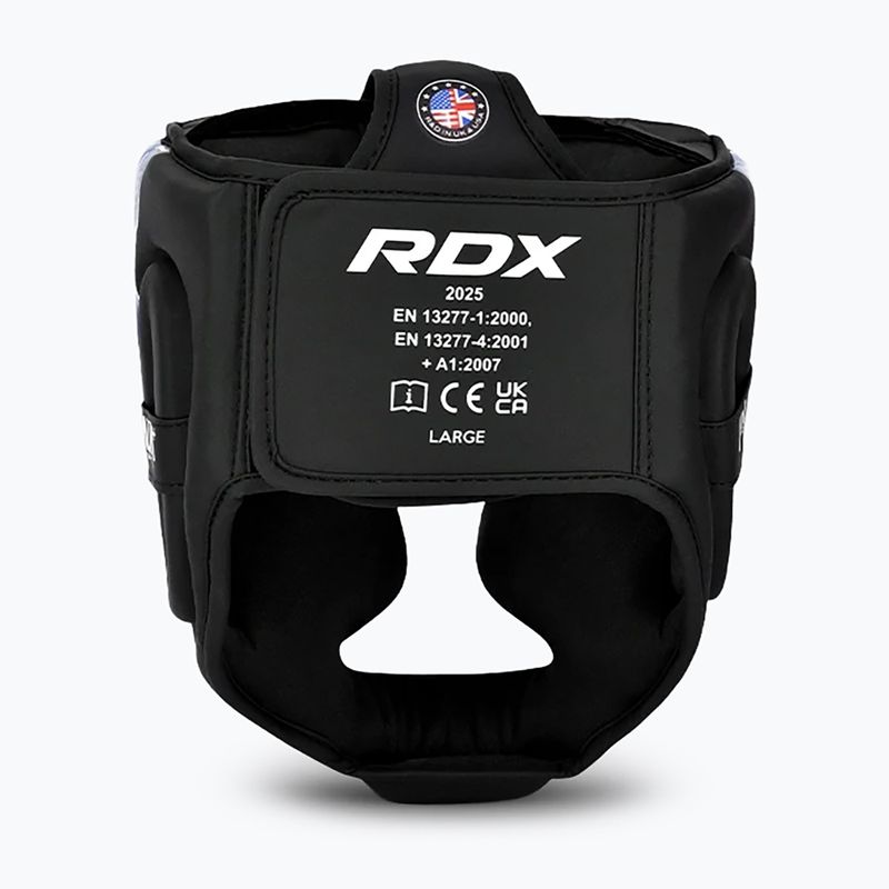 Шолом боксерський RDX New Aura F17 Head black/blue 3