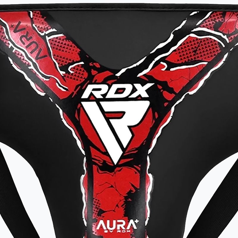 Захисник паху RDX New Aura F17 black/red 4