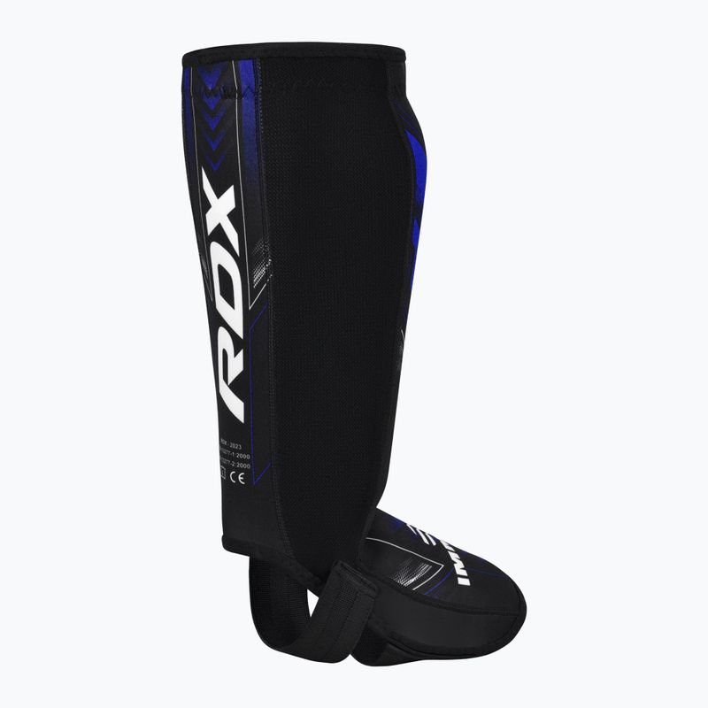 Захист для гомілки та стоп RDX IMMAF Approved Neoprene Shin Instep SGN-IMF-1U blue 4
