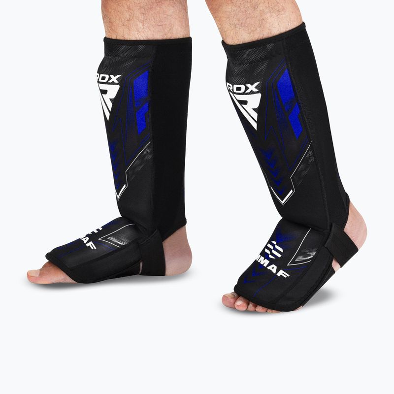 Захист для гомілки та стоп RDX IMMAF Approved Neoprene Shin Instep SGN-IMF-1U blue 7