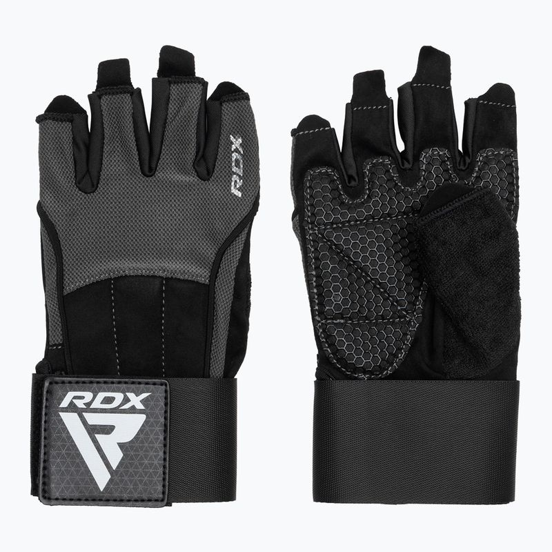 Рукавички тренувальні RDX Workout gym gloves W3G black