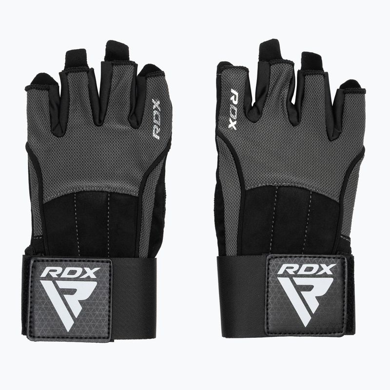 Рукавички тренувальні RDX Workout gym gloves W3G black 2