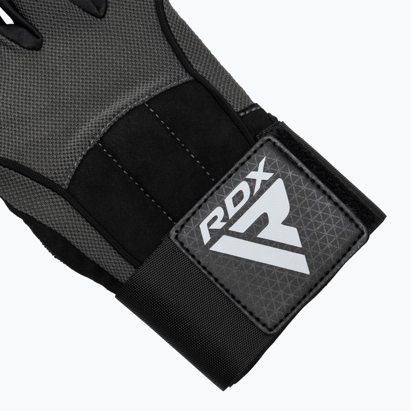 Рукавички тренувальні RDX Workout gym gloves W3G black 4